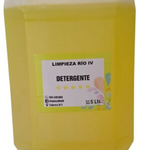 detergente limon por 5 litros