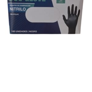 GUANTES NITRILO NEGRO