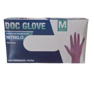 CAJA GUANTES NITRILO ROSA
