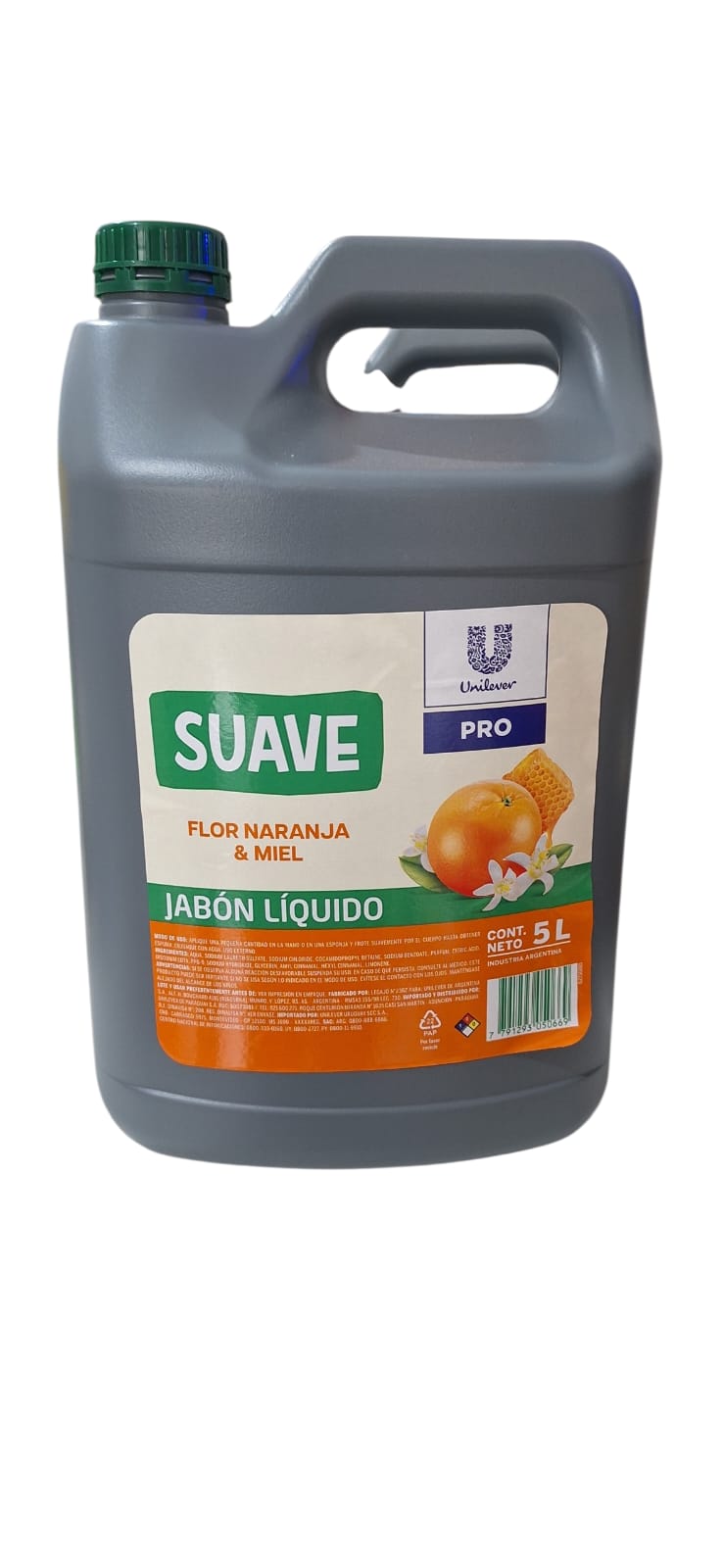 JABON TOCADOR FLOR NARANJA Y MIEL X 5 LITROS