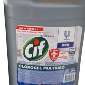 CLOROGEL MULTIUSO CIF X 5 LITROS