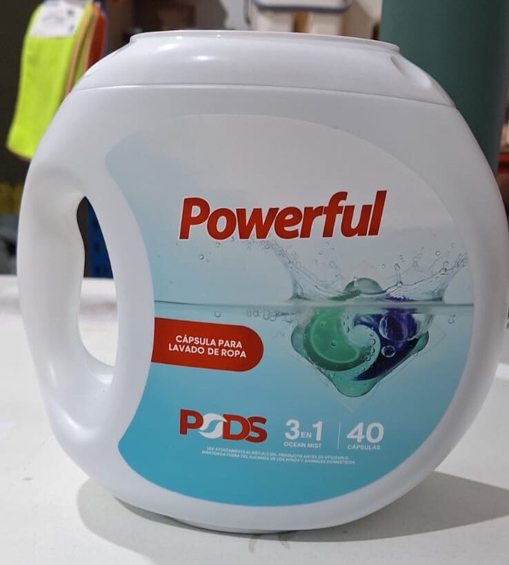 CAPSULA PARA LAVADO DE ROPA